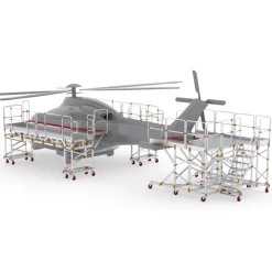 Arbetsplattform Helikopter