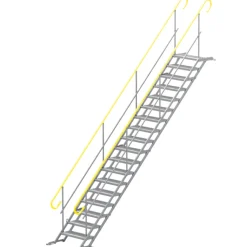 Bodtrappa 100cm 18 steg komplett 2 räcken