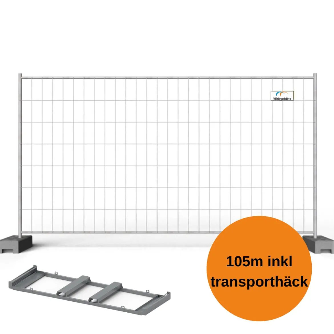 Byggstaket 105m Basic