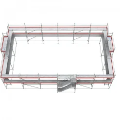 Byggställning modul ALU 354m2