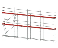 Byggställning modul stål 12x6 m