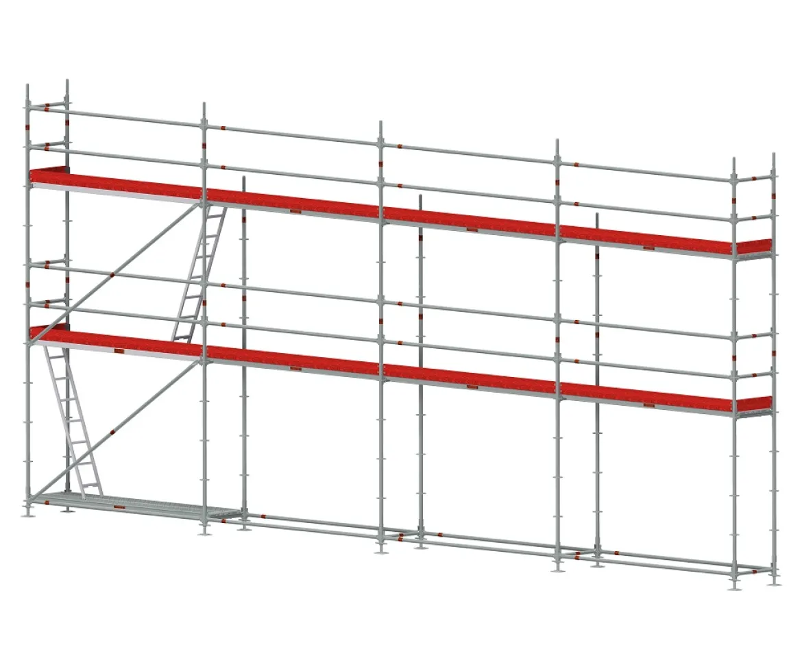 Byggställning modul stål 12x6 m
