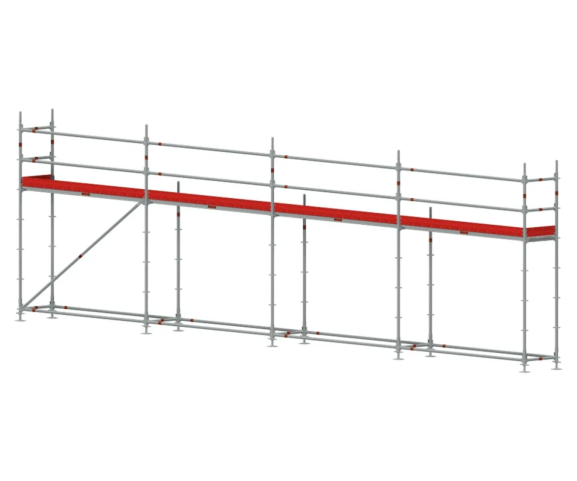 Byggställning modul stål 12x4 m