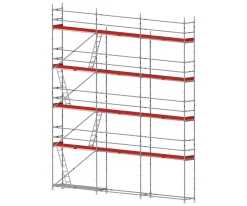 Byggställning modul stål 9x10 m