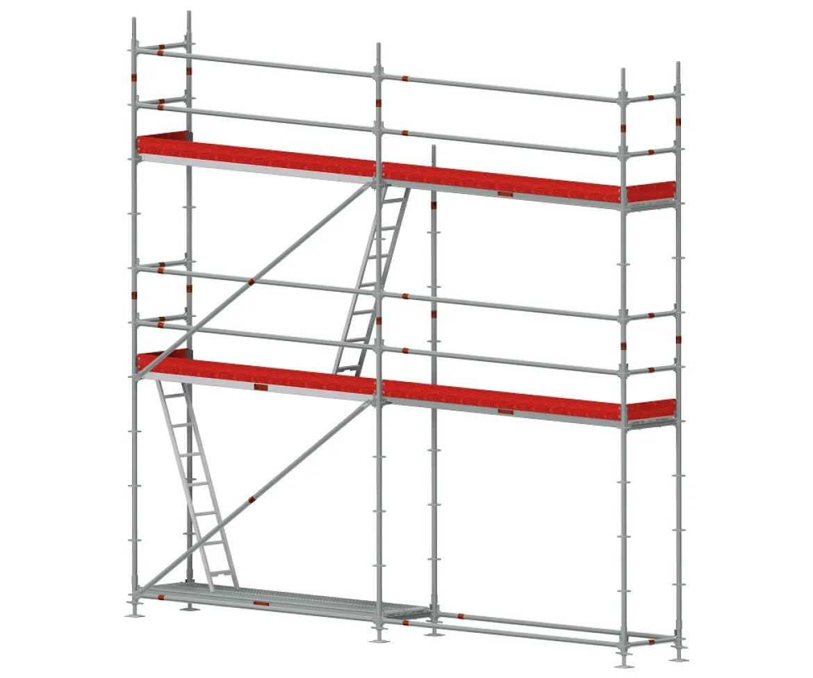 Byggställning modul stål 6x6 m