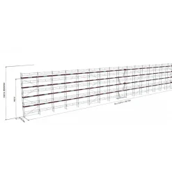 Byggställning RAM ALU 501m²