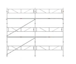 Byggställning RAM ALU 6x6 m