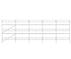 Byggställning RAM ALU 15x6 m