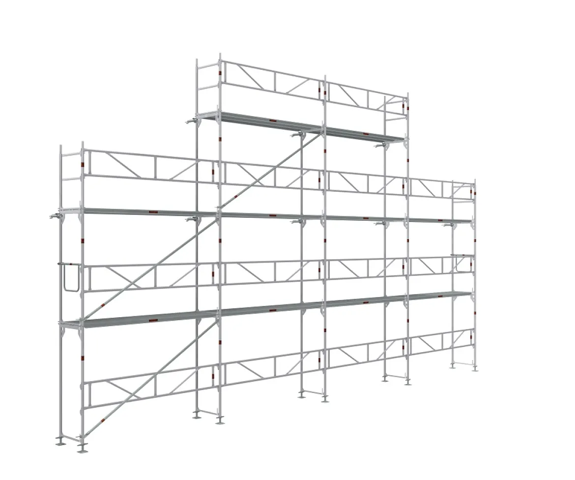 Byggställning RAM ALU 12x6 m med gaveltopp