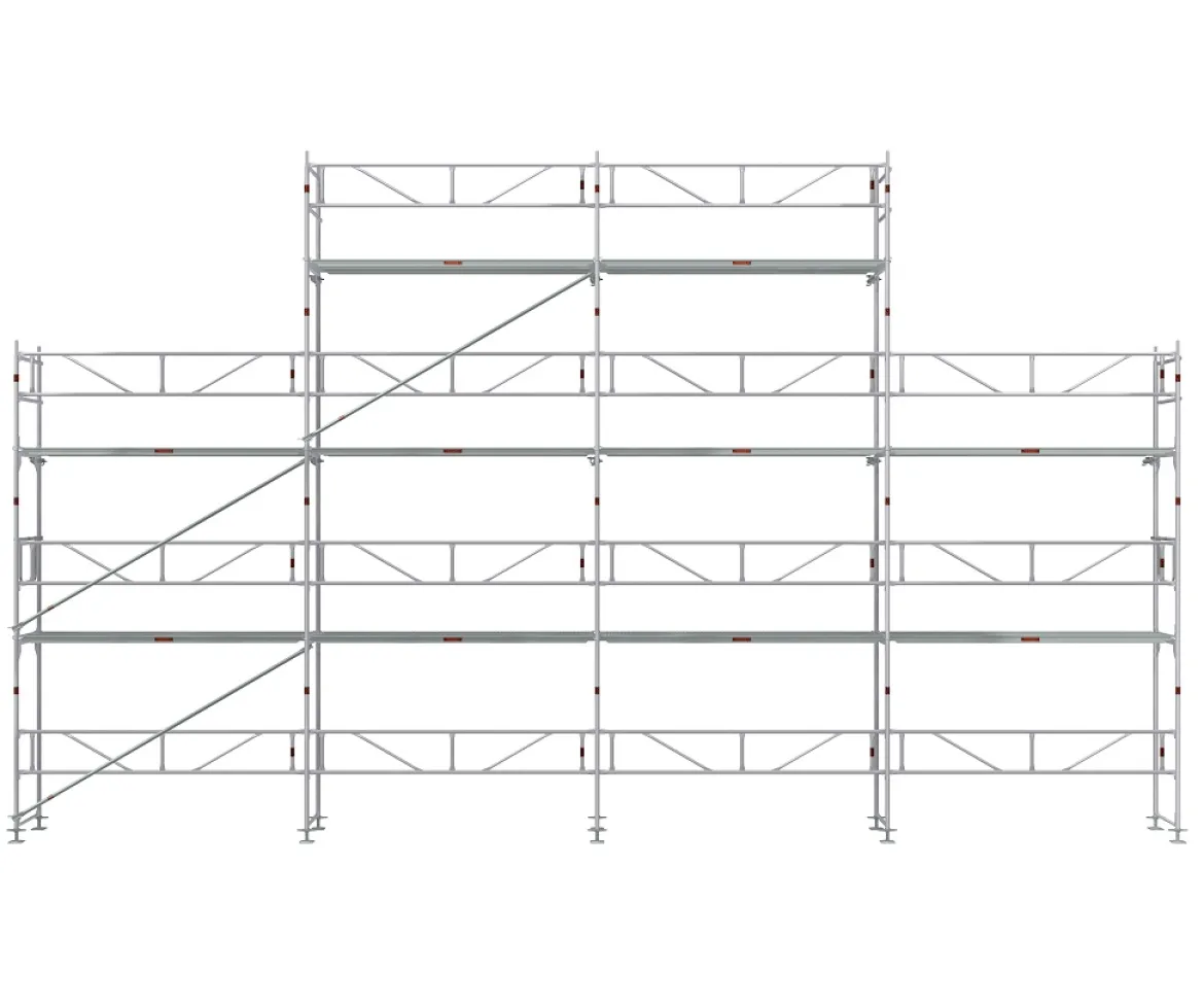 Byggställning RAM ALU 12x6 m med gaveltopp