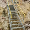Byggtrappa 12-steg 70cm ALU