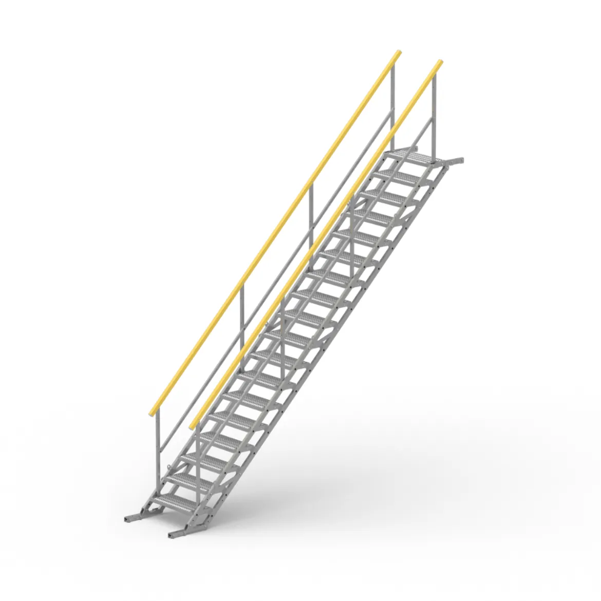 Byggtrappa 18-steg 70cm ALU