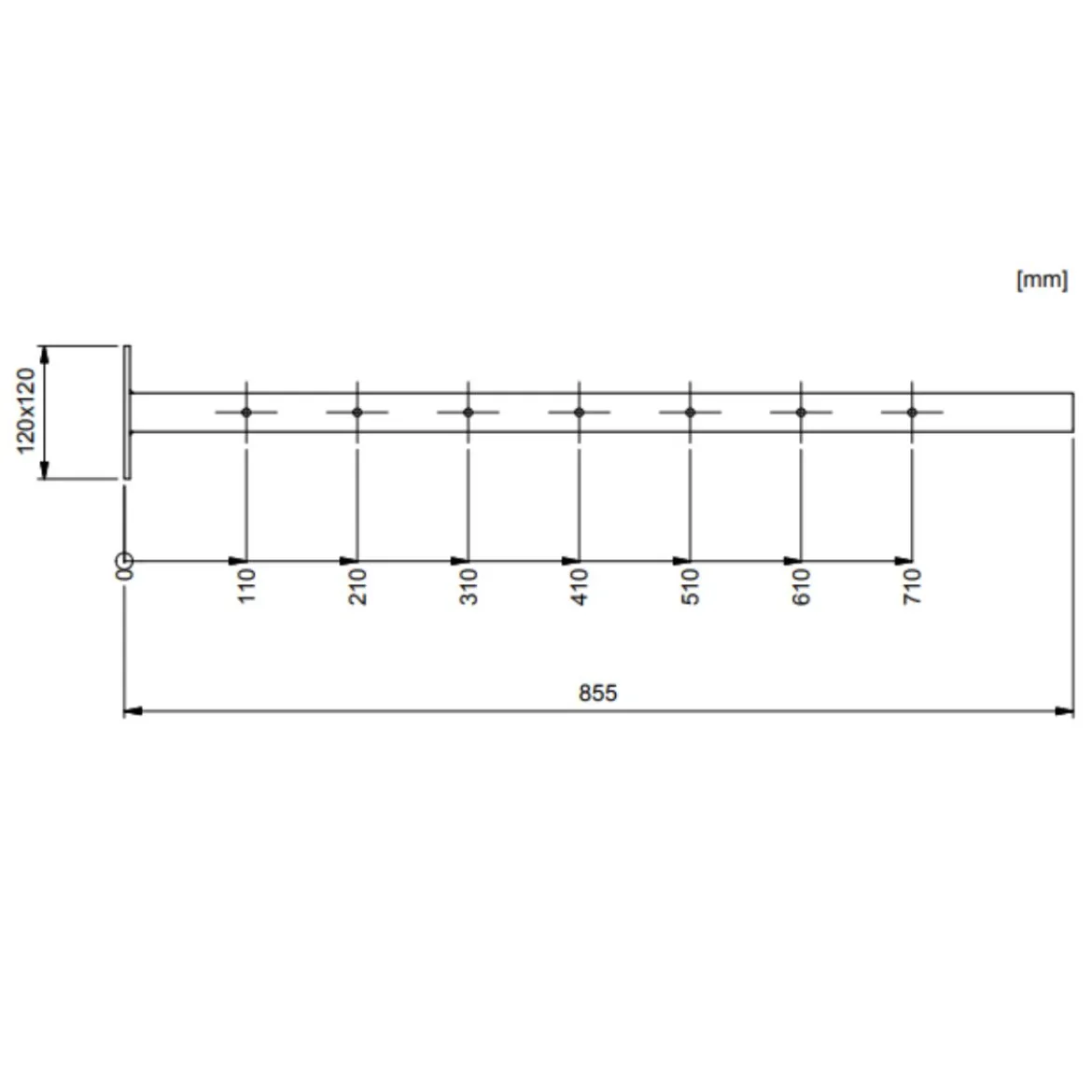 Combisafe Teleskoparm 1750