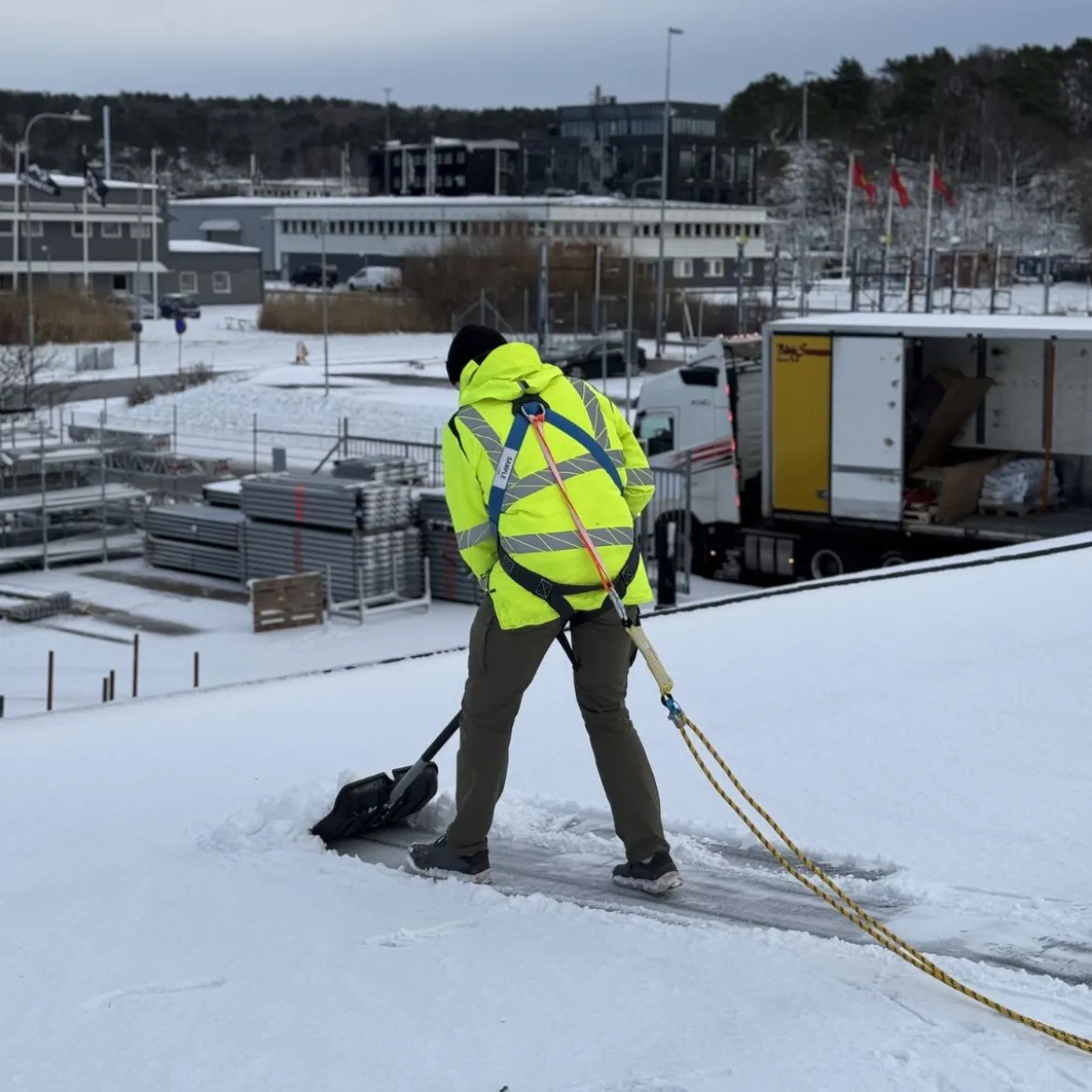 Fallskyddspaket för takarbete Easy