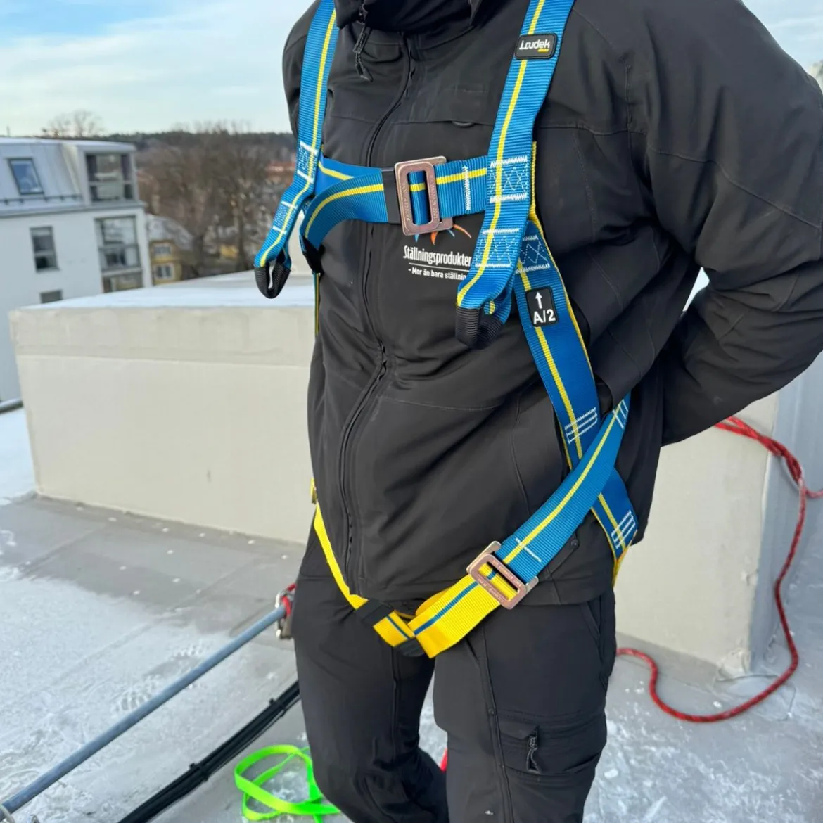 Fallskyddspaket med block Basic