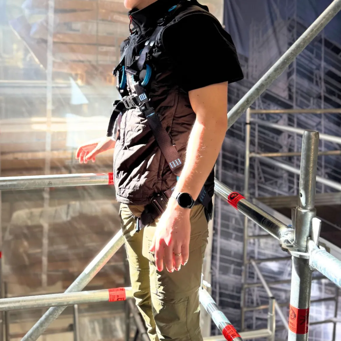 Fallskyddspaket med "Sharp edge"-rep Premium