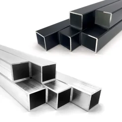 Fyrkantsrör Aluminium 25 x 25 mm