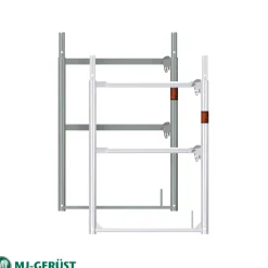Gavelram stål 1.00 m