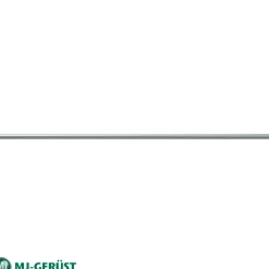 Horisontellt diagonalstag stål 2,57 x 0,73 m