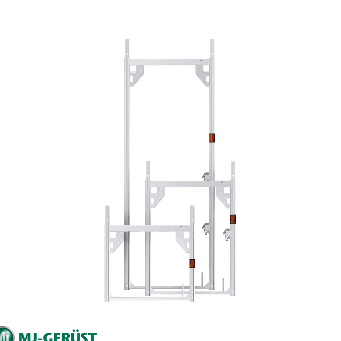 Monteringsram Aluminium 0,73 m