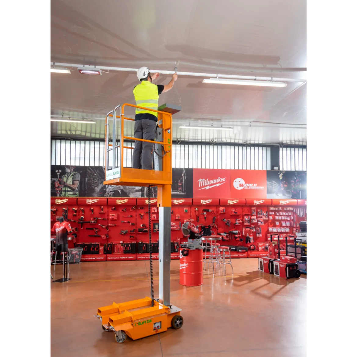 Pelarlift 4,95m Hel Elektrisk