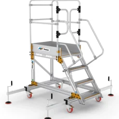 Plattformstrappa med stabilisator