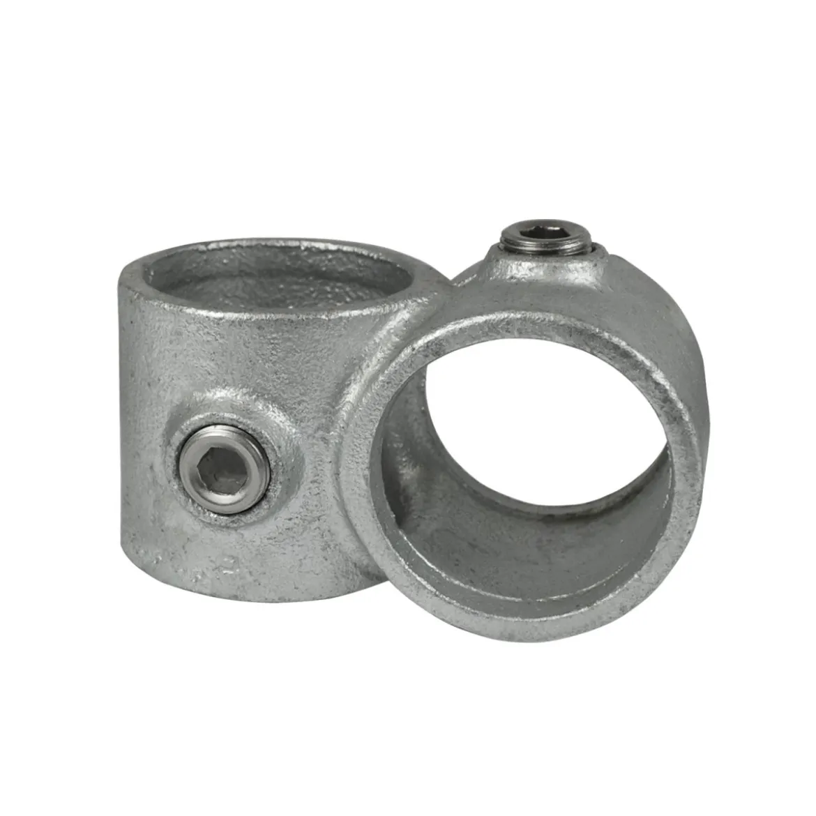 Rörkoppling 90gr utanpåliggande 48,3 & 33,7 MM