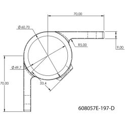 Rörkoppling Hörnfäste