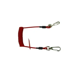 Säkerhetslina spiral vridbar 6kg