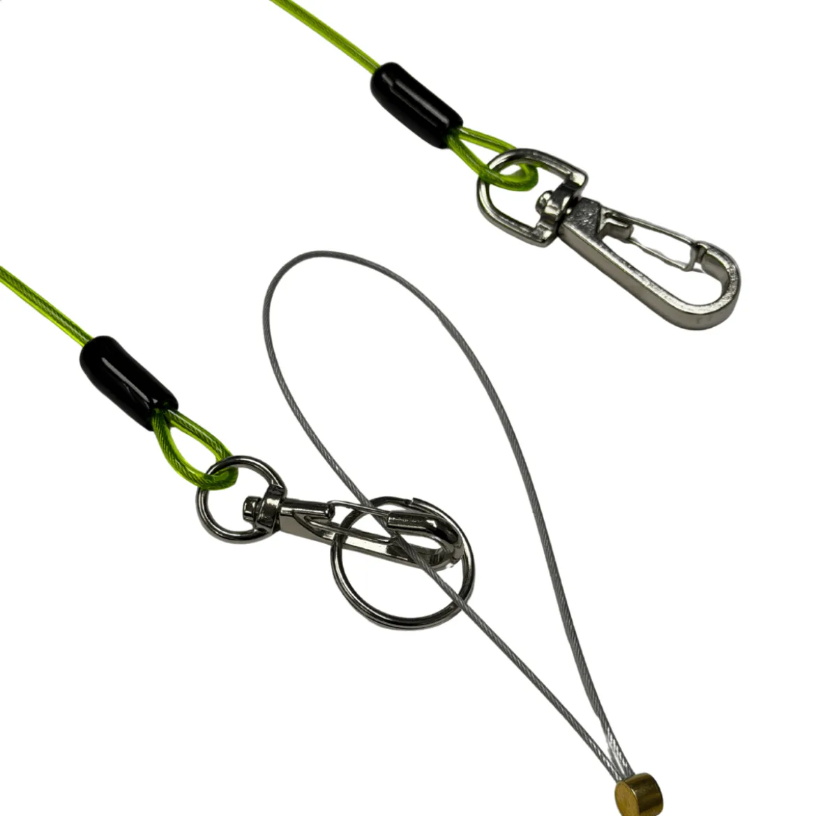 Säkerhetslina spiral vridbar slim 2kg