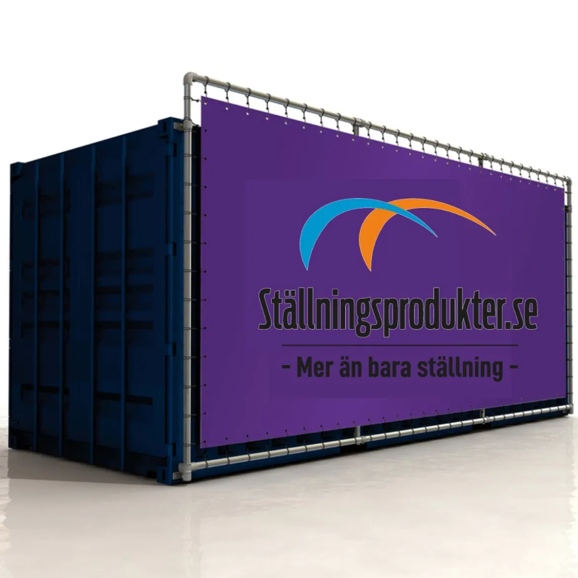 Skyltställ Container Långsida