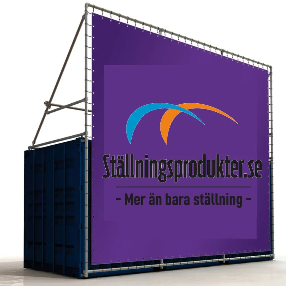 Skyltställ Container Stor