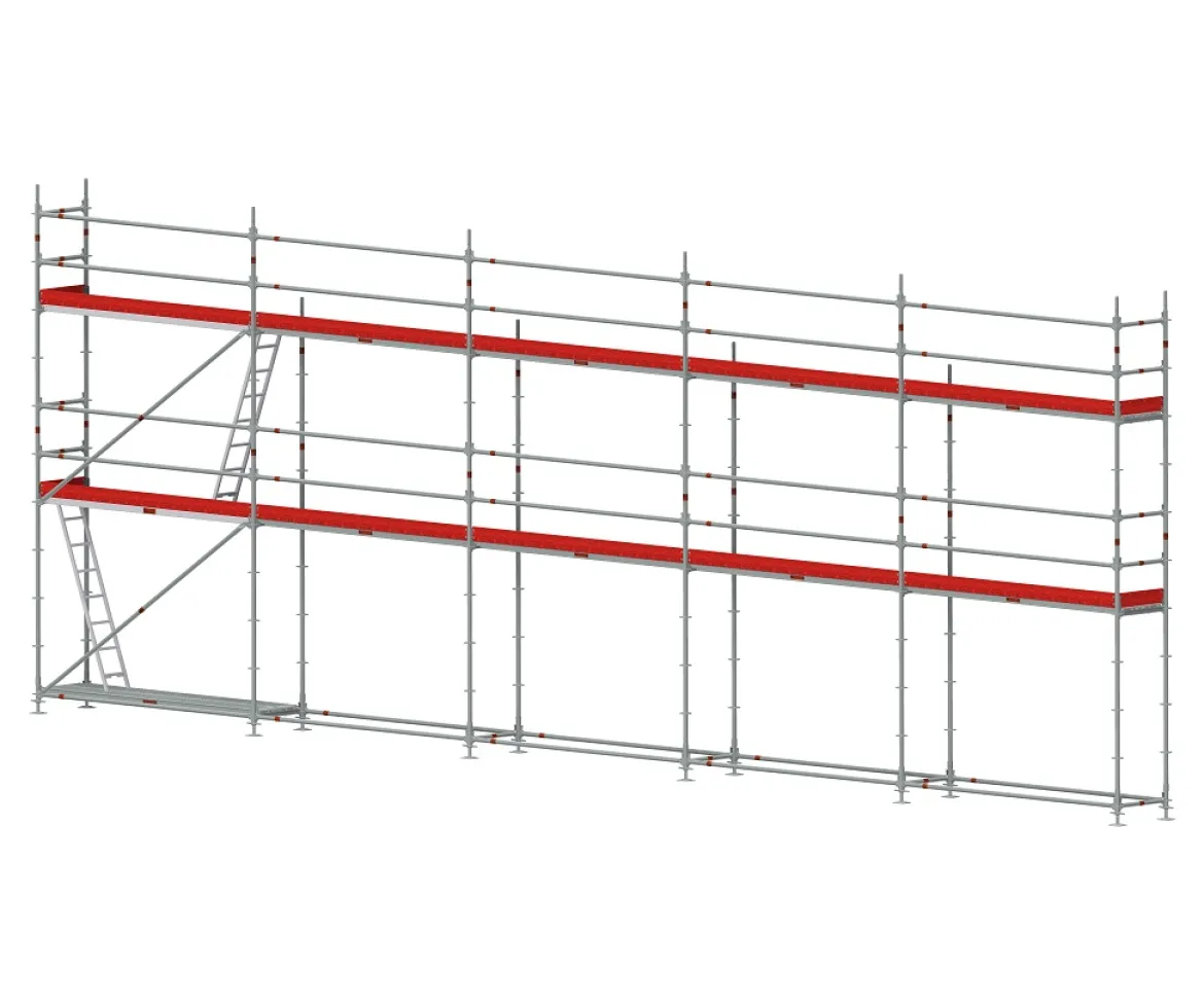 Ställningspaket modul stål 15x6 m