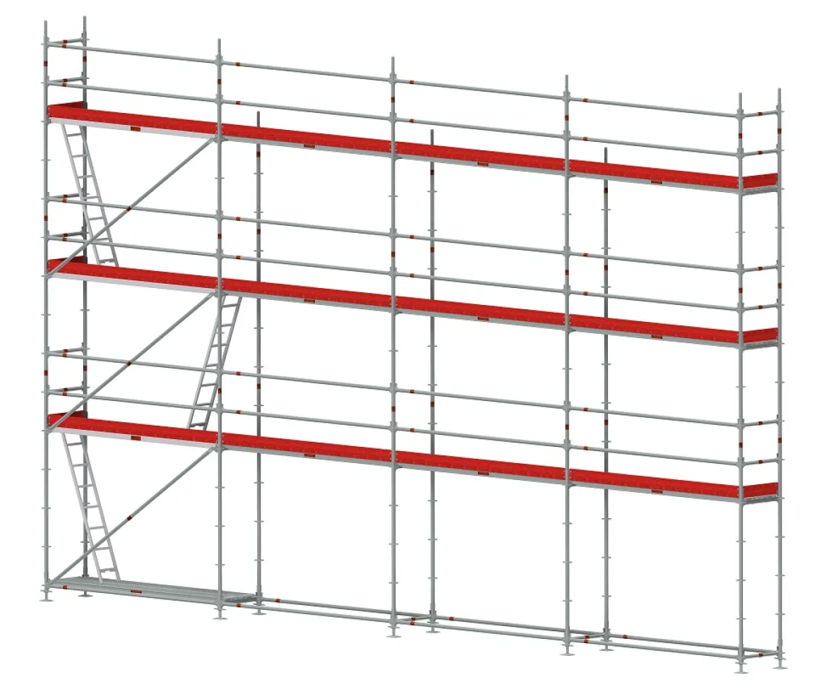 Ställningspaket modul stål 12x8 m