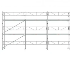 Ställningstrailer med 60m² Villapaket Ram ALU