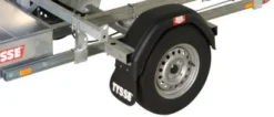 Ställningstrailer utan ställning 1300kg
