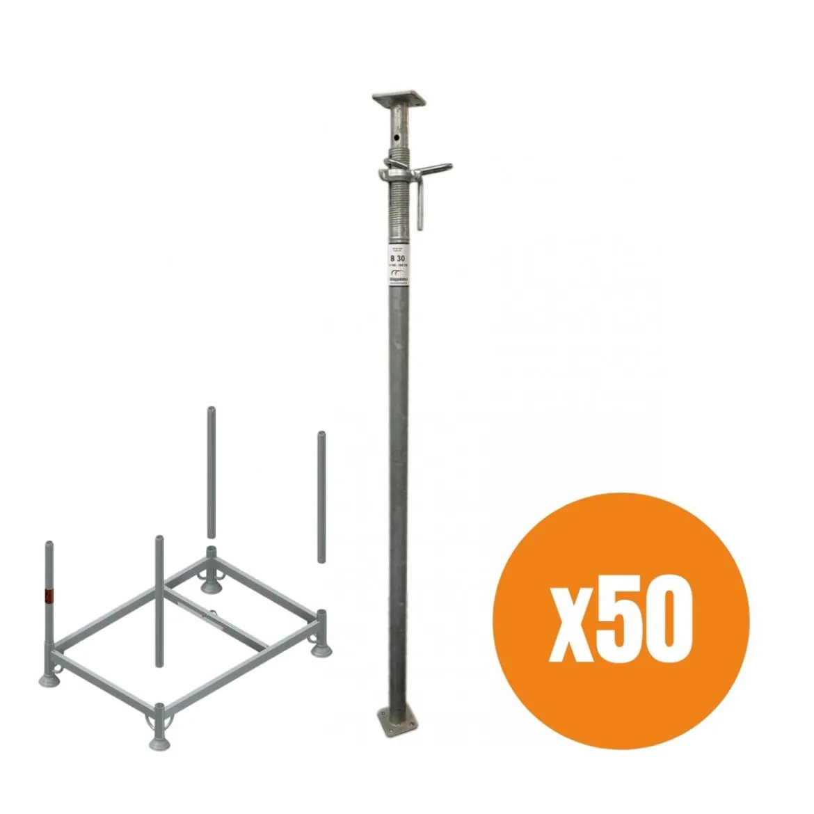 Stämp B30 1,8 - 3,0 m