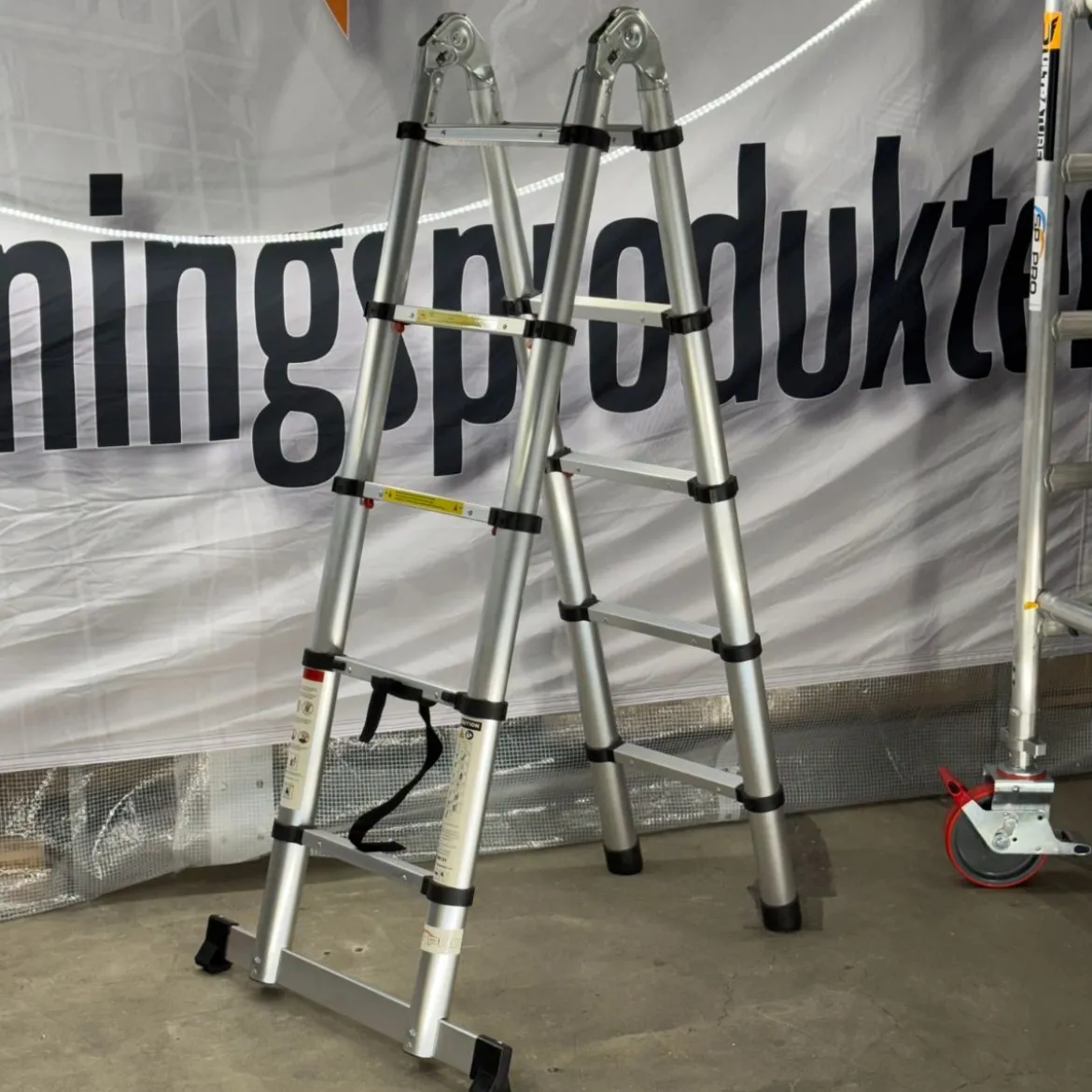 Teleskopsstege 1,6 x 1,6m