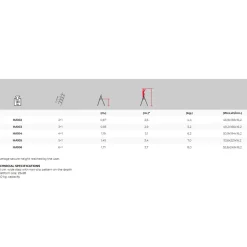 Trappstege 7-steg 1,7m