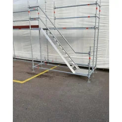 Trapptorn till Modulställning stål