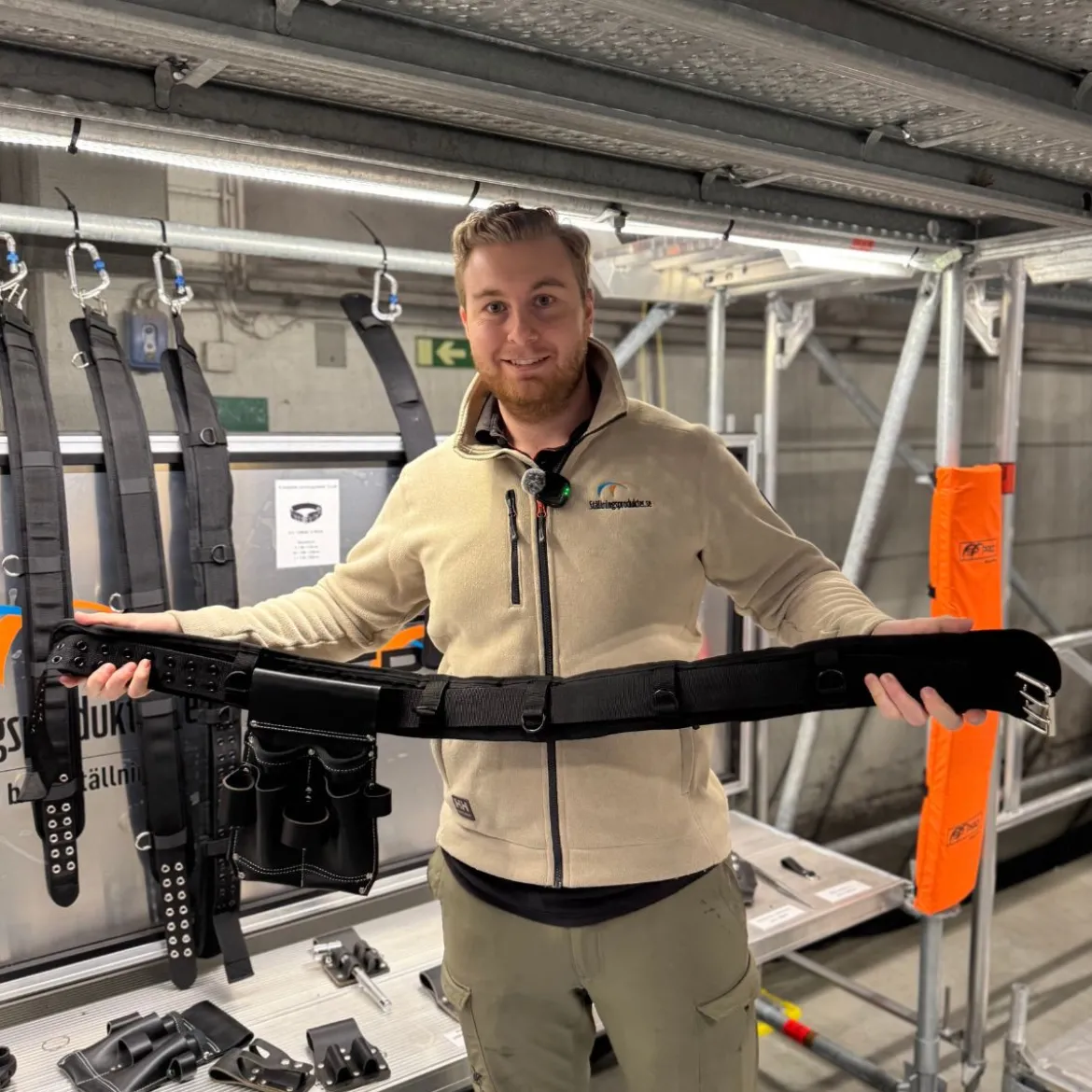 Verktygsbälte Premium med ficka
