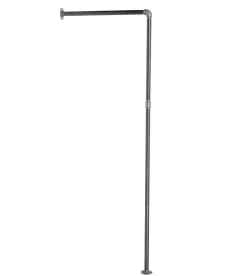 Väggmonterad klädställning enkel 50x150
