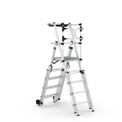 Vikbar teleskopisk arbetsplattform 1,31-1,83m