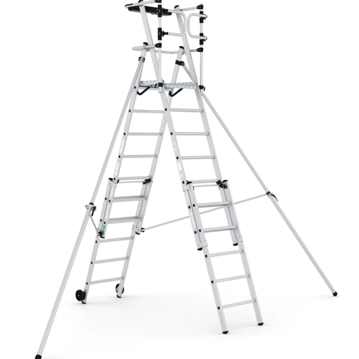 Vikbar teleskopisk arbetsplattform 1,83-2,62m