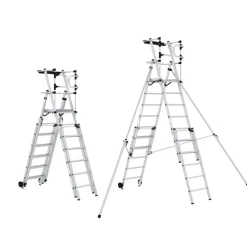 Vikbar teleskopisk arbetsplattform 1,83-2,62m