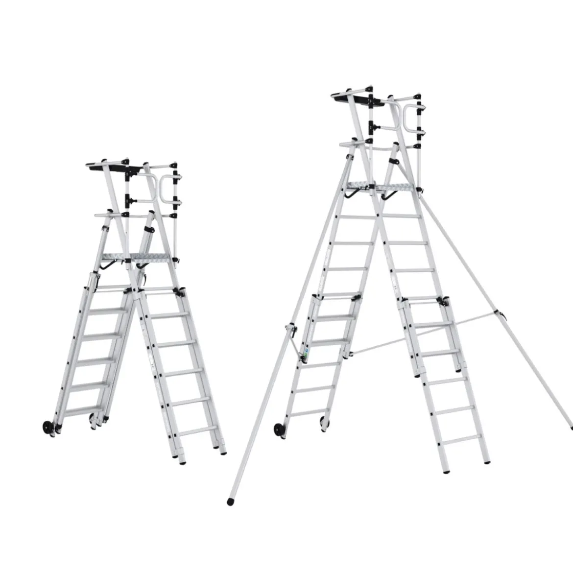 Vikbar teleskopisk arbetsplattform 1,83-2,62m